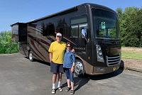 Our 2019 Thor Motor Coach Miramar on day of purchase