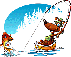 Corey's fishing expedition.