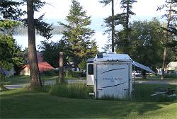 View from our campsite at Big Sky RV Resort